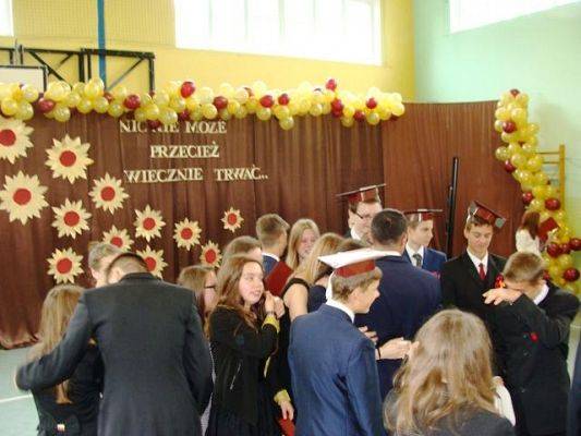  Grafika #38: Zakończenie roku szkol. 2014-2015 gimnazjum