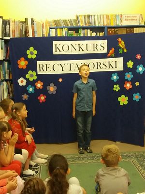  Grafika #20: Szkolny Konkurs Recytatorski