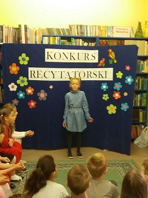  Grafika #8: Szkolny Konkurs Recytatorski