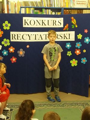  Grafika #22: Szkolny Konkurs Recytatorski
