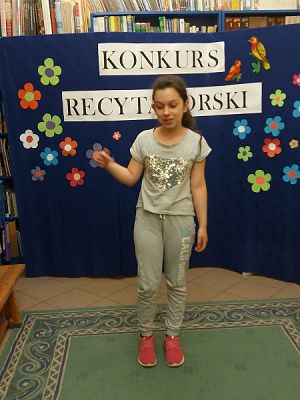  Grafika #16: Szkolny Konkurs Recytatorski