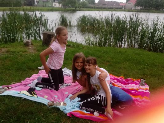  Grafika #1: Piknik nad jeziorem