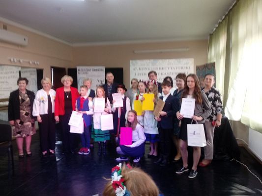 Grafika #5: Eliminacje powiatowe 47. Konkursu Recytatorskiego Literatury Kaszubskiej "Rodno Mowa