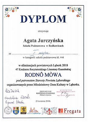  Grafika #0: Eliminacje powiatowe 47. Konkursu Recytatorskiego Literatury Kaszubskiej "Rodno Mowa