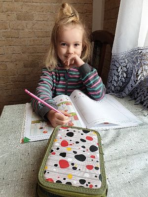 Grafika #0: Praca zdalna w oddziale przedszkolnym 5- latków