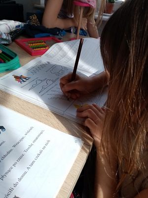 Grafika #6: Praca zdalna w oddziale przedszkolnym 5- latków