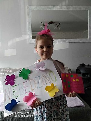 Grafika #1: Praca zdalna w oddziale przedszkolnym 5- latków