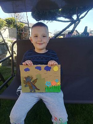  Grafika #16: Oddział przedszkolny 6 - latki pracuje zdalnie