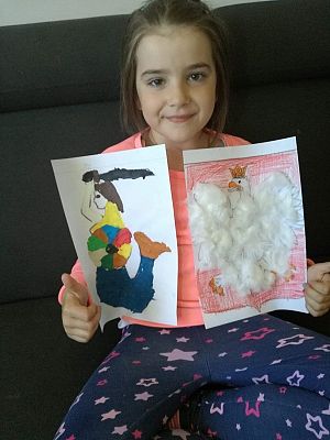  Grafika #2: Oddział przedszkolny 6 - latki pracuje zdalnie