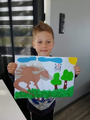  Grafika #13: Oddział przedszkolny 6 - latki pracuje zdalnie