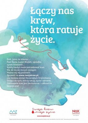Grafika #0: Akcja "Łączy nas krew, która ratuje życie"