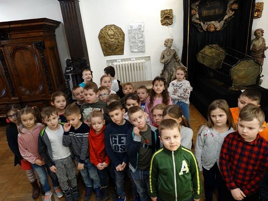  Grafika #19: Wycieczka kl. I i 6-latków do Muzeum w Lęborku
