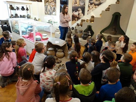  Grafika #23: Wycieczka kl. I i 6-latków do Muzeum w Lęborku