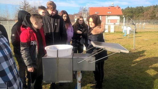 Grafika #11: Wycieczka do Stacji Hydrologiczno-Meterologicznej w Łebie