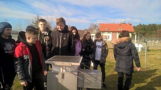 Grafika #12: Wycieczka do Stacji Hydrologiczno-Meterologicznej w Łebie