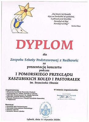  Grafika #1: I Pomorski Przegląd Kaszubskich Kolęd i Pastorałek.