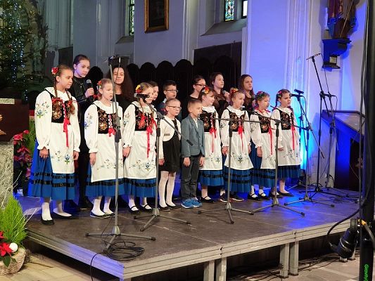  Grafika #0: I Pomorski Przegląd Kaszubskich Kolęd i Pastorałek.