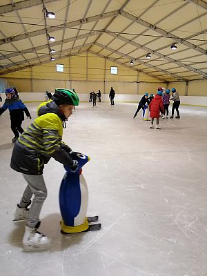  Grafika #8: Wyjazd na lodowisko w Łebie
