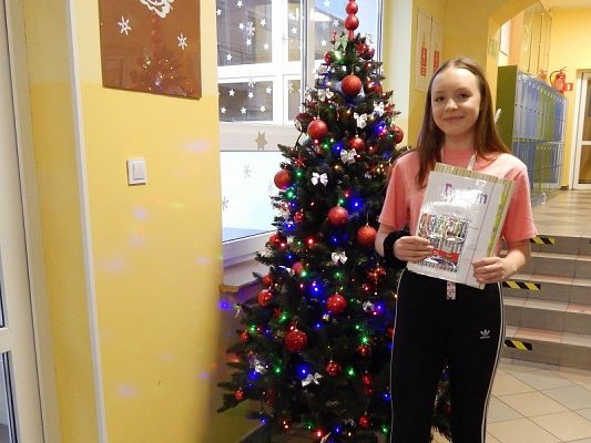 Grafika #1: Szkolny Konkurs z języka niemieckiego pt. Der Adventskalender