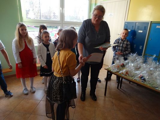 Grafika #6: Klasa I wyróżniona w Szkolnych Przygodach Gangu Słodziaków