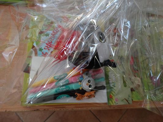 Grafika #24: Klasa I wyróżniona w Szkolnych Przygodach Gangu Słodziaków