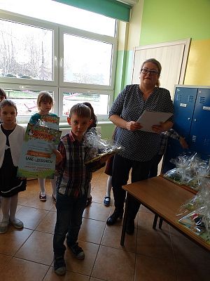 Grafika #10: Klasa I wyróżniona w Szkolnych Przygodach Gangu Słodziaków