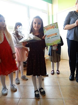 Grafika #21: Klasa I wyróżniona w Szkolnych Przygodach Gangu Słodziaków