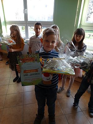 Grafika #14: Klasa I wyróżniona w Szkolnych Przygodach Gangu Słodziaków