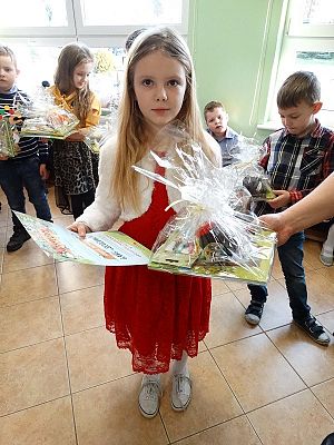 Grafika #25: Klasa I wyróżniona w Szkolnych Przygodach Gangu Słodziaków