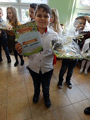 Grafika #3: Klasa I wyróżniona w Szkolnych Przygodach Gangu Słodziaków