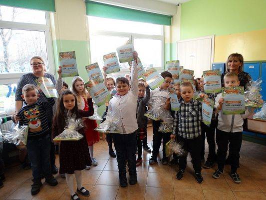 Grafika #0: Klasa I wyróżniona w Szkolnych Przygodach Gangu Słodziaków