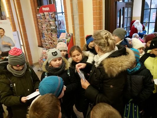 Grafika #11: Wyjazd na pocztę i do MBP w Lęborku