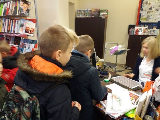 Grafika #38: Wyjazd na pocztę i do MBP w Lęborku