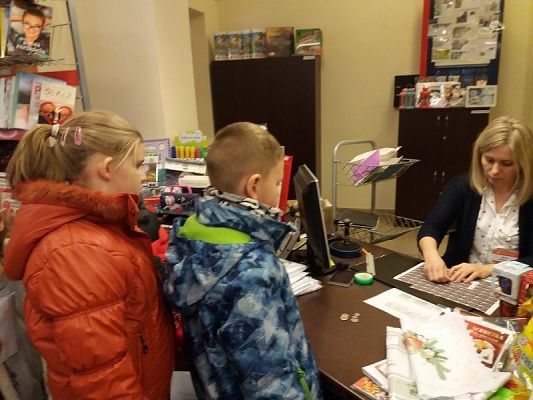 Grafika #17: Wyjazd na pocztę i do MBP w Lęborku