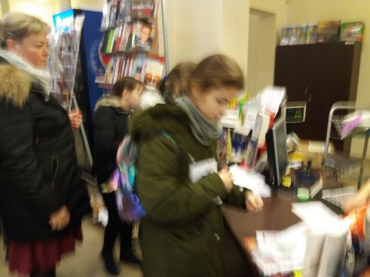 Grafika #26: Wyjazd na pocztę i do MBP w Lęborku