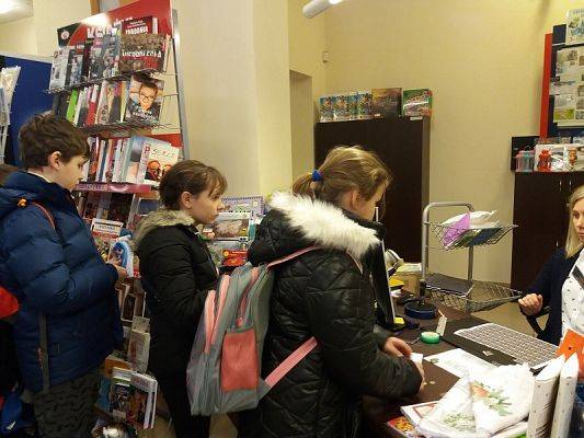 Grafika #28: Wyjazd na pocztę i do MBP w Lęborku