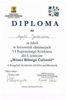  Grafika #3: Nasze pierwsze zmagania w Konkursie pt. Méster Bëlnégò Czëtaniô