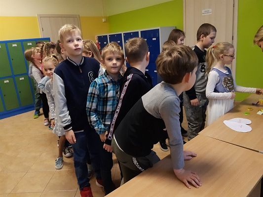  Grafika #7: Andrzejki w klasach I-III