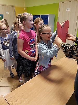  Grafika #0: Andrzejki w klasach I-III