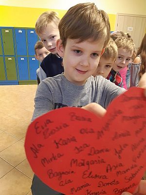  Grafika #14: Andrzejki w klasach I-III