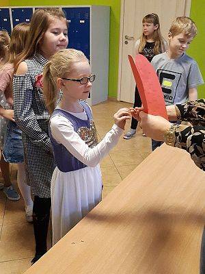  Grafika #15: Andrzejki w klasach I-III