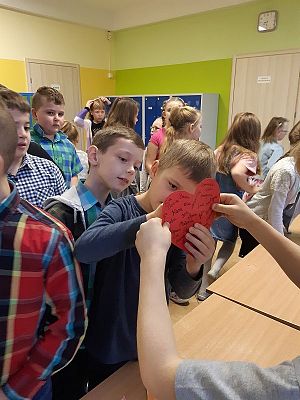  Grafika #18: Andrzejki w klasach I-III