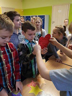  Grafika #19: Andrzejki w klasach I-III