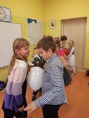  Grafika #24: Andrzejki w klasach I-III