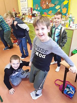  Grafika #42: Andrzejki w klasach I-III