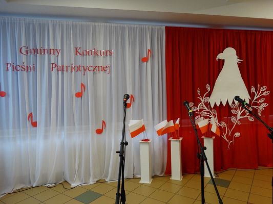  Grafika #0: Gminny Konkurs Pieśni Patriotycznej 2019