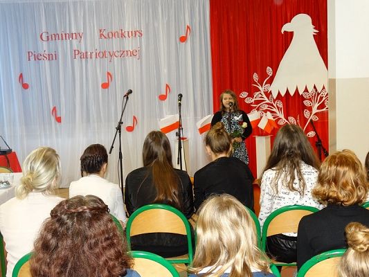  Grafika #1: Gminny Konkurs Pieśni Patriotycznej 2019