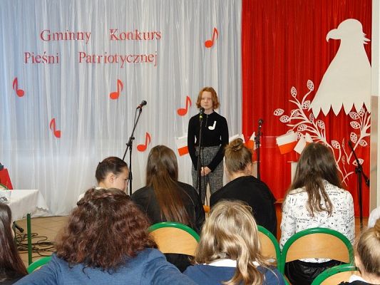  Grafika #2: Gminny Konkurs Pieśni Patriotycznej 2019