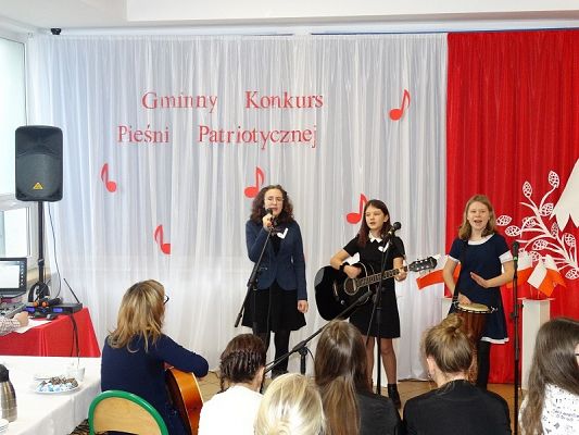  Grafika #6: Gminny Konkurs Pieśni Patriotycznej 2019