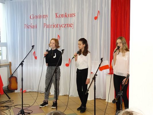  Grafika #10: Gminny Konkurs Pieśni Patriotycznej 2019